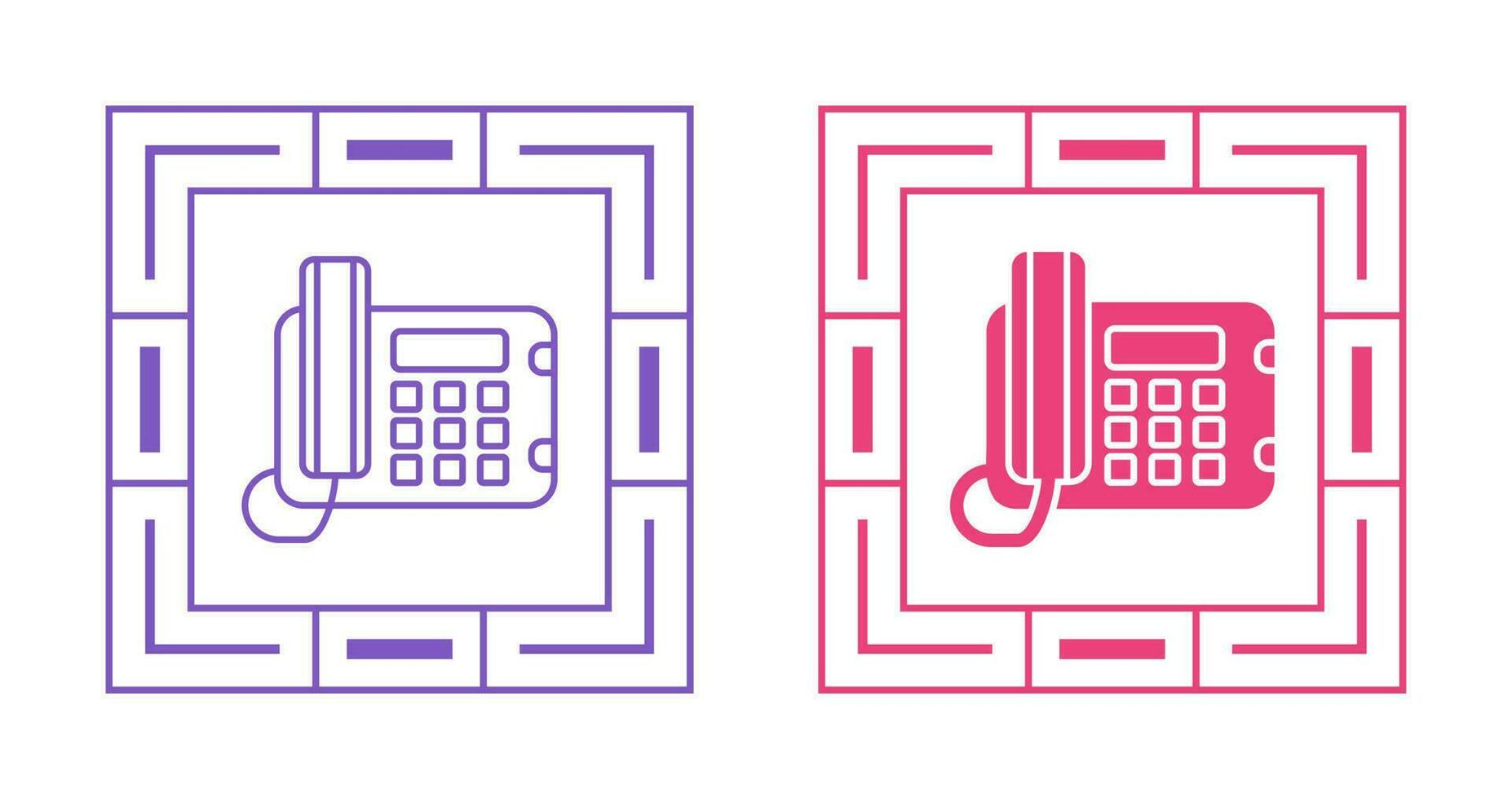 telephone Vector Icon