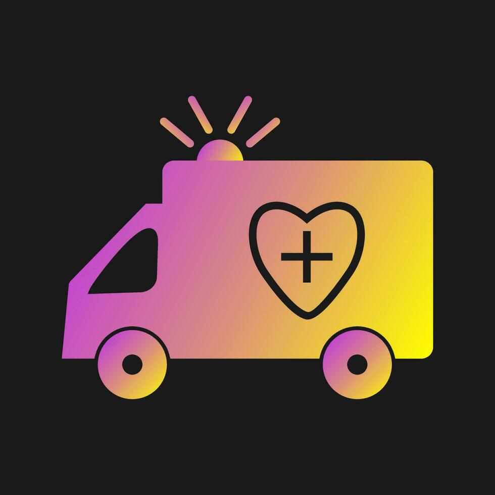 Ambulance Vector Icon