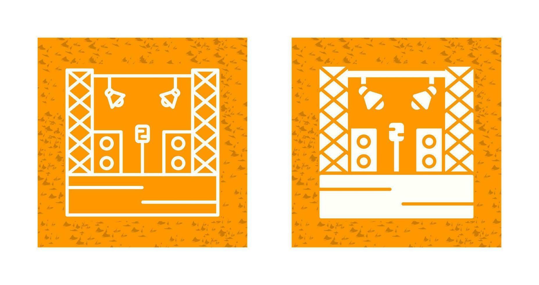 Stage Vector Icon