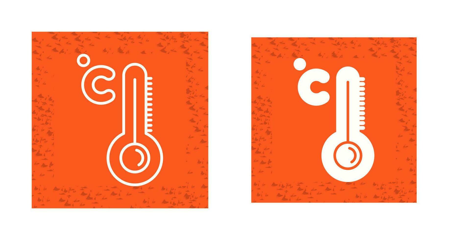High Temperature Vector Icon