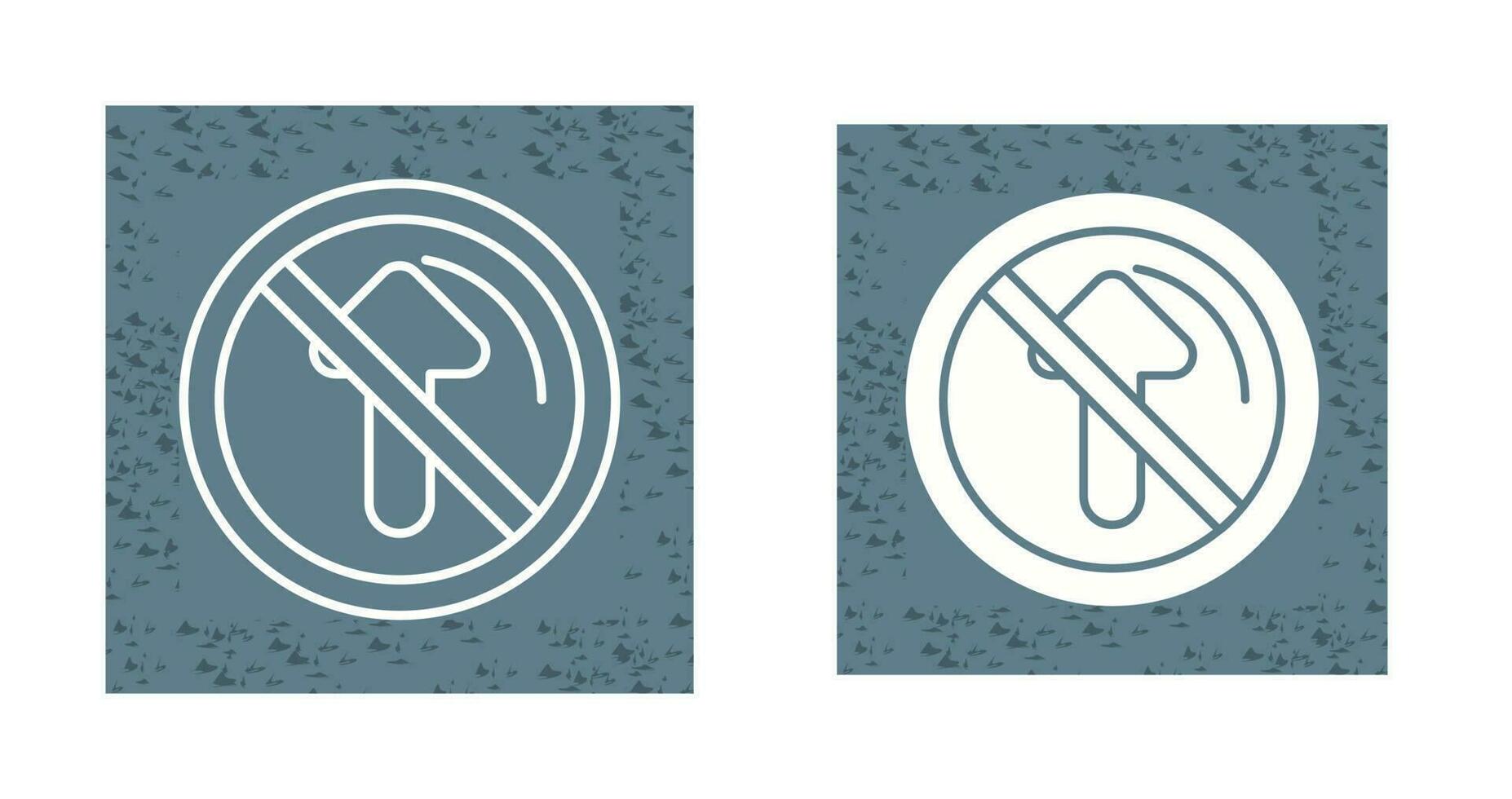 No Passing Vector Icon