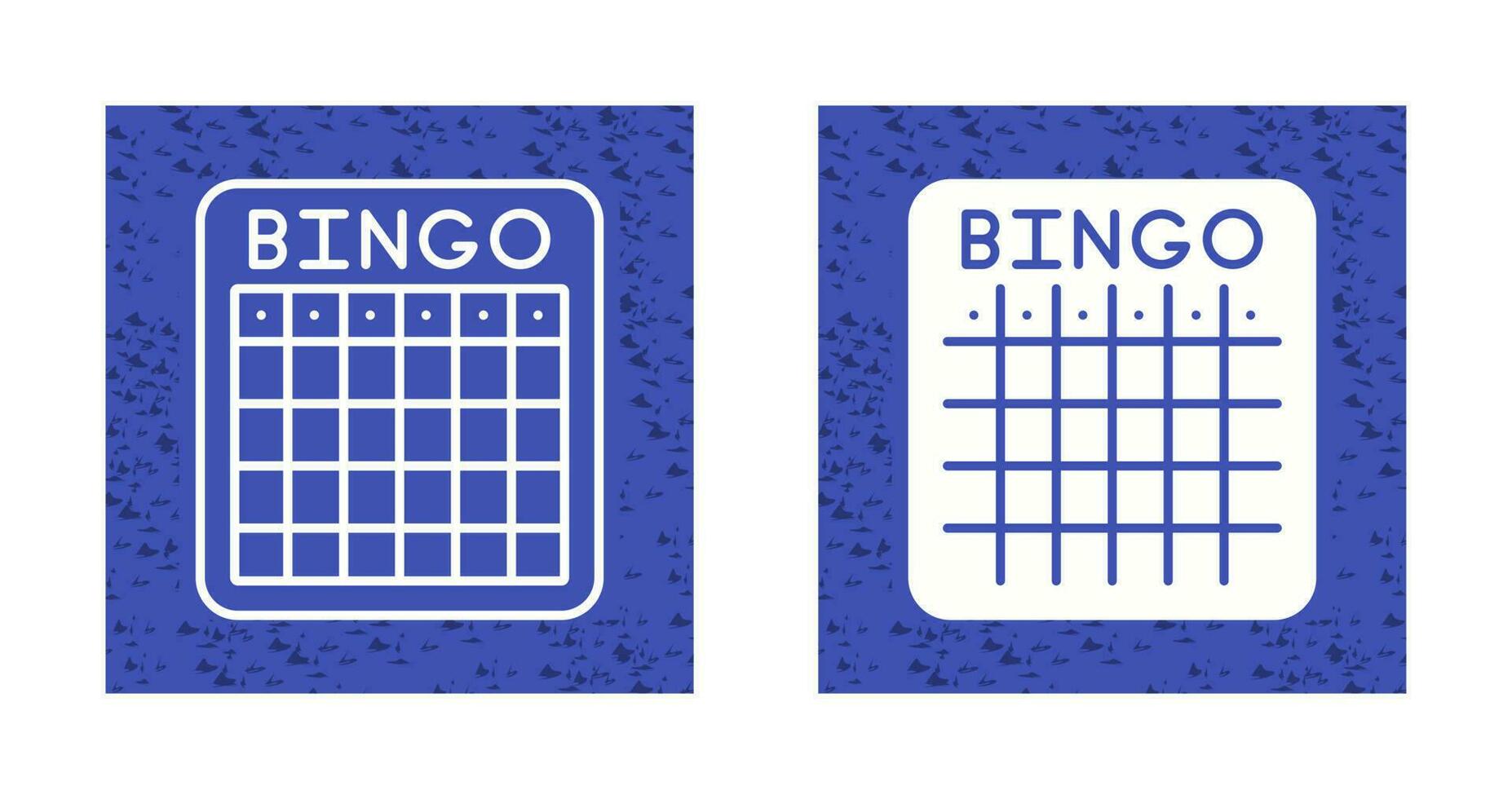 icono de vector de bingo