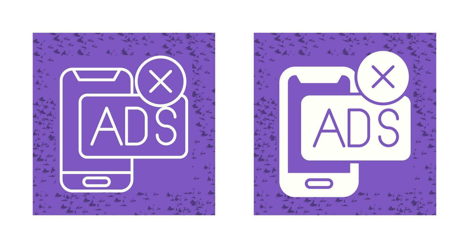 AD Block Vector Icon