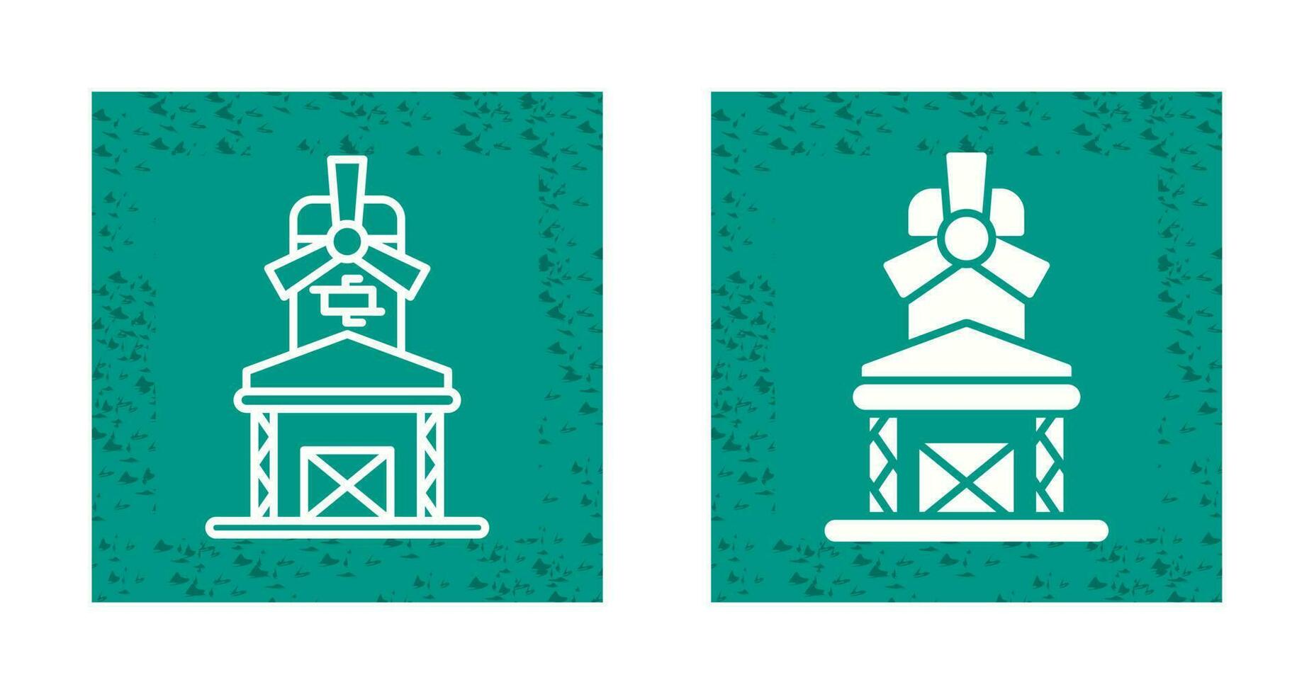 Mill vector icon