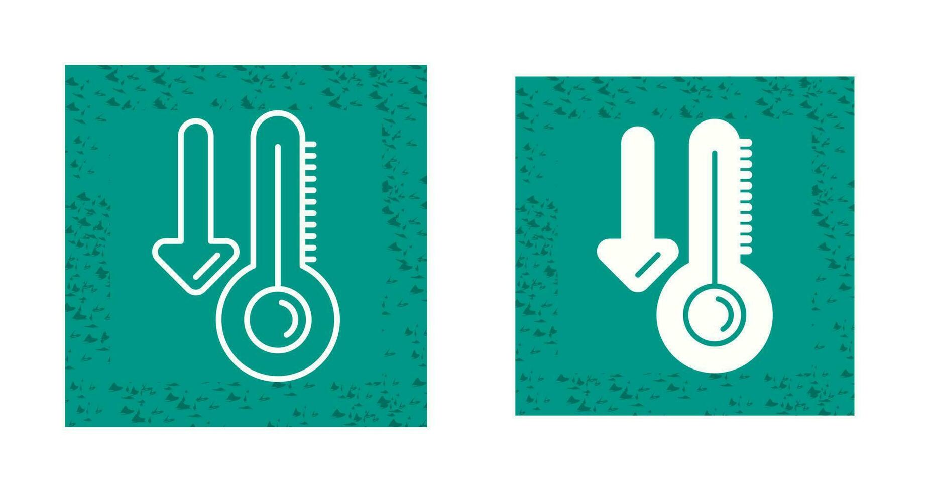 Low Temperature Vector Icon