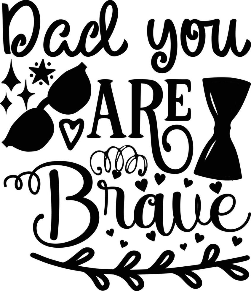 Free Dad Quotes Design vector