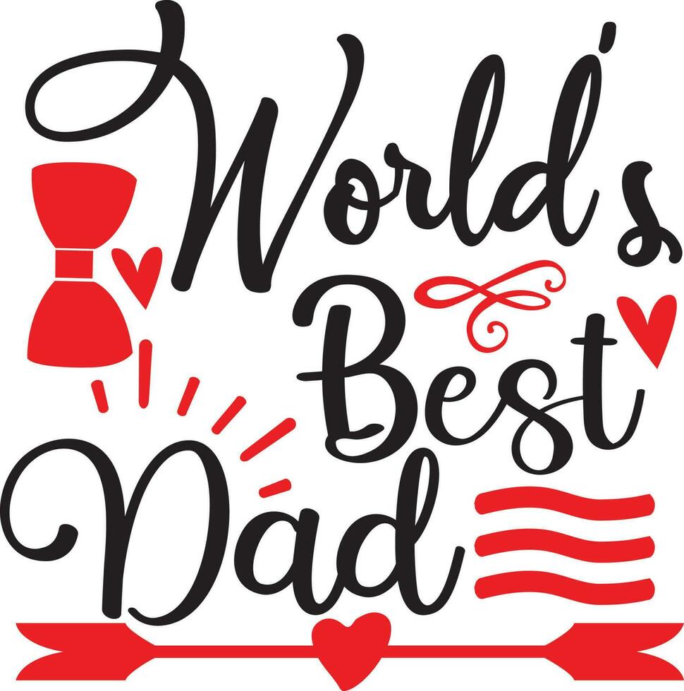Free Dad Quotes Design vector