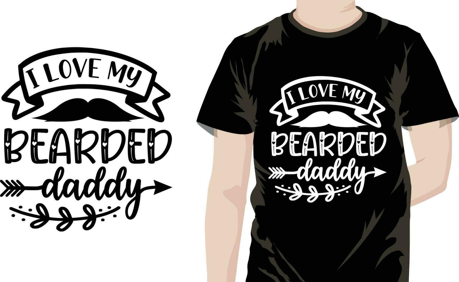 Free Dad quotes Design vector