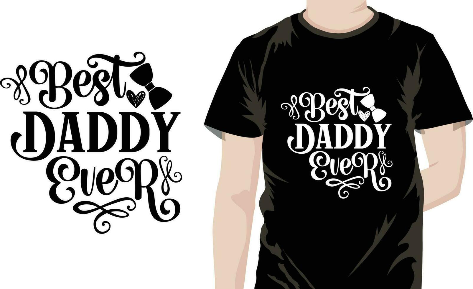 Free Dad quotes Design vector