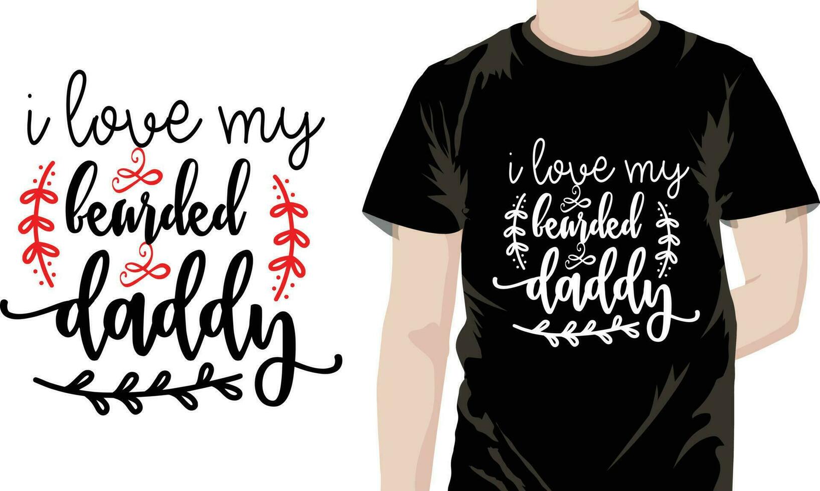 Free Dad quotes Design vector
