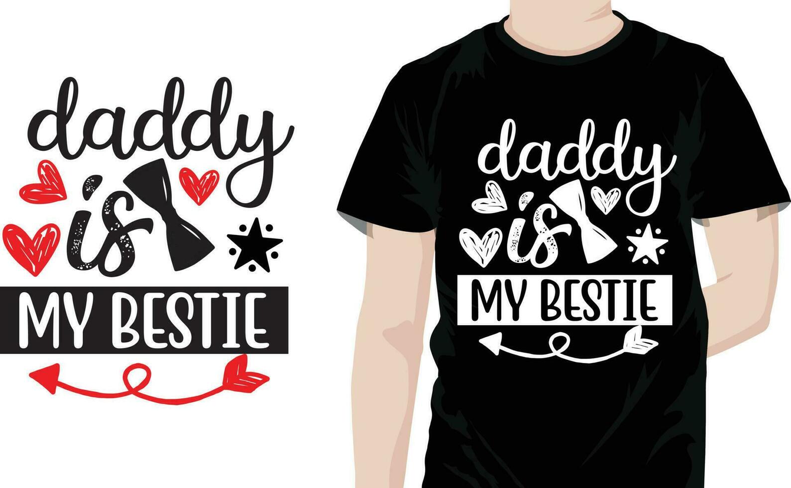 Free Dad quotes Design vector