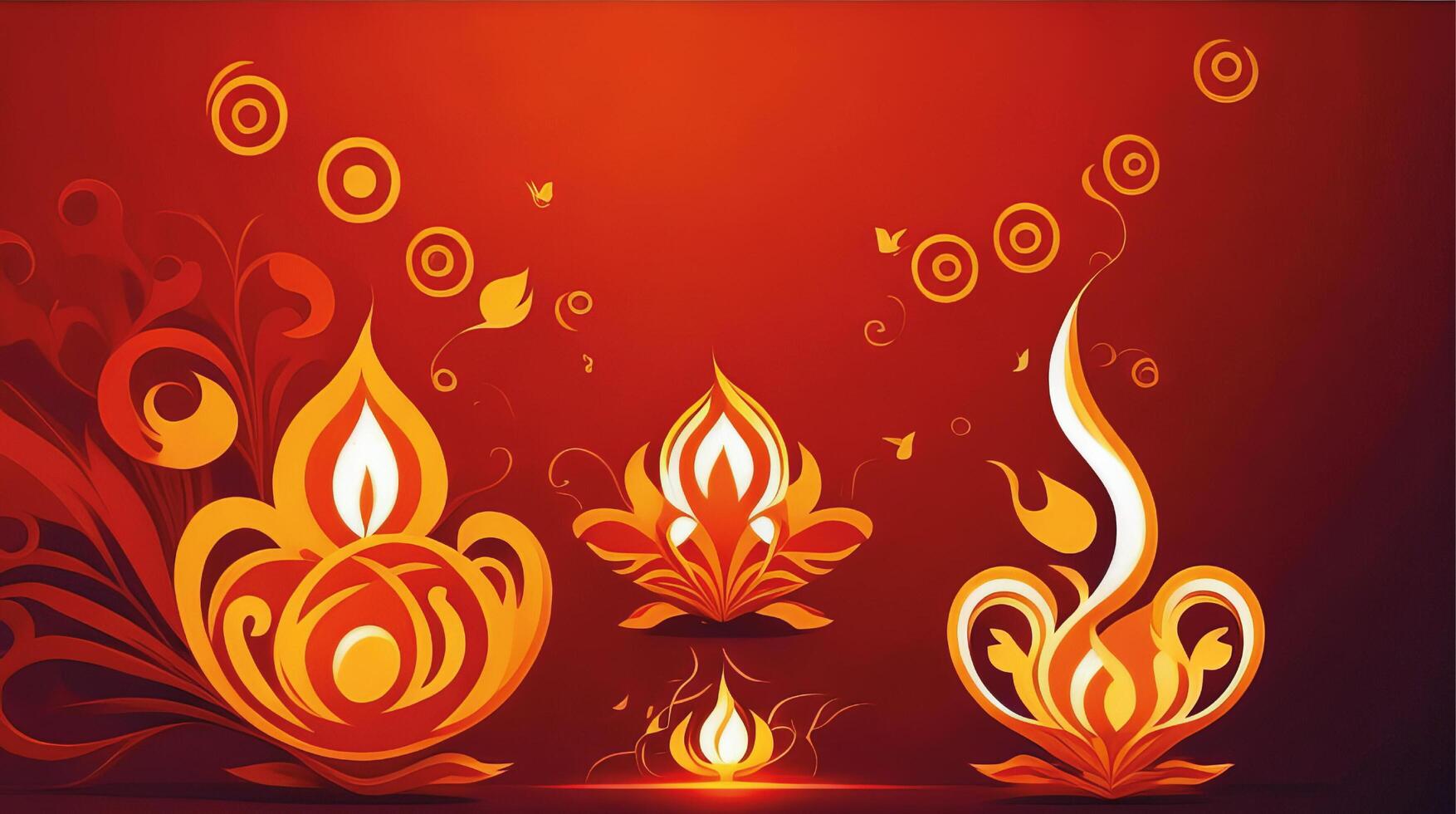 Happy Diwali Day Poster Design Wishing You Prosperity, Joy, and Love