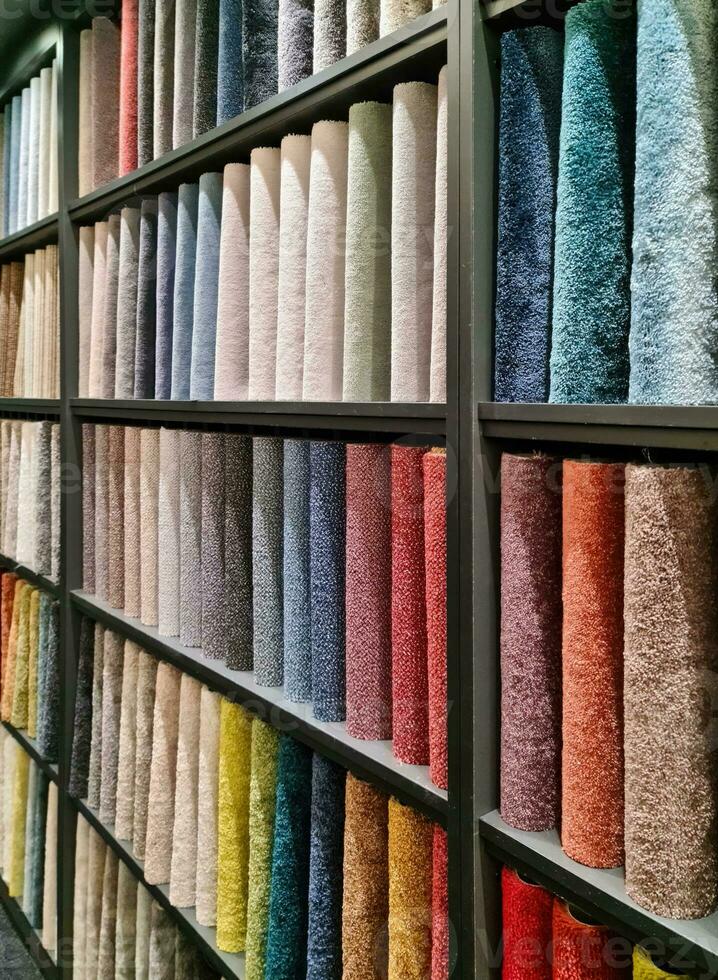 High resolution colorful carpet samples background texture 23772377