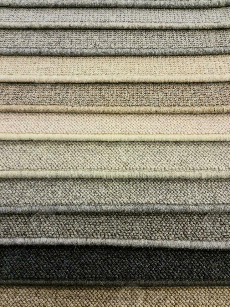 High resolution colorful carpet samples background texture photo