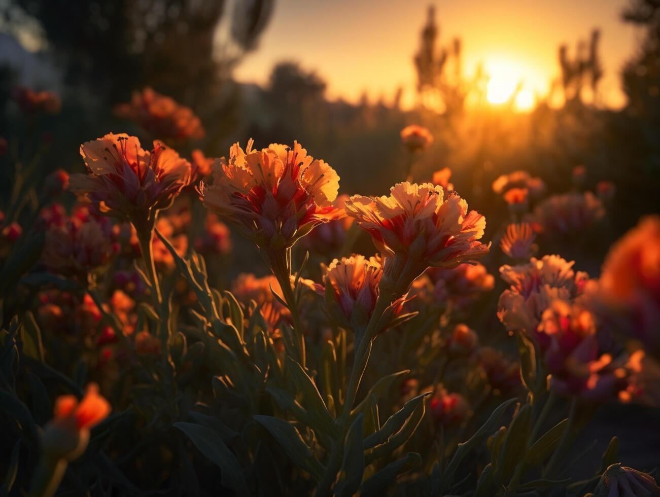 Spring Flower Natural Background Illustration photo