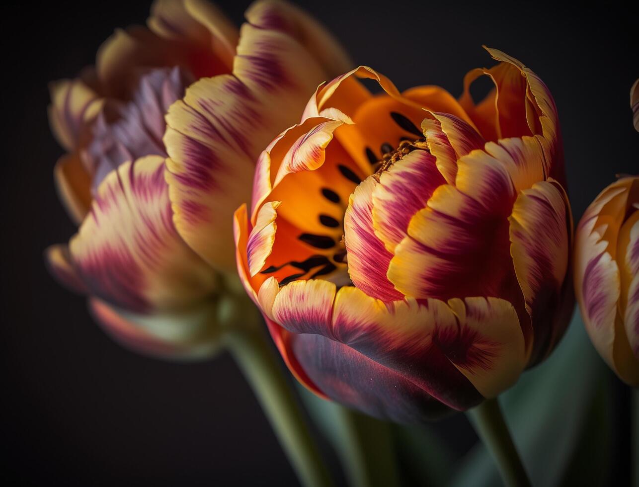 Tulip flower. . photo
