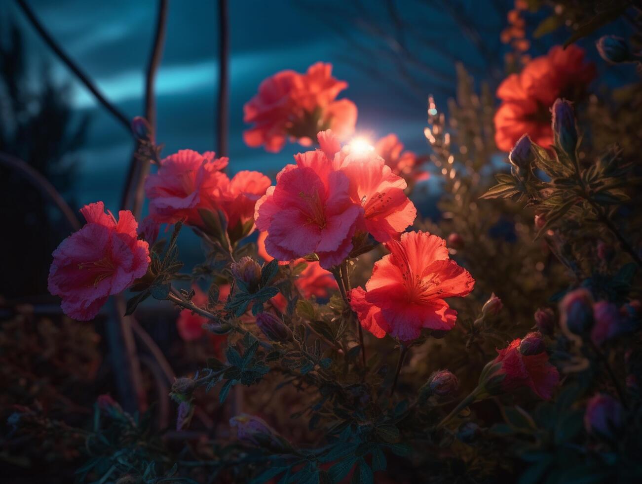 Spring Flower Natural Background Illustration photo