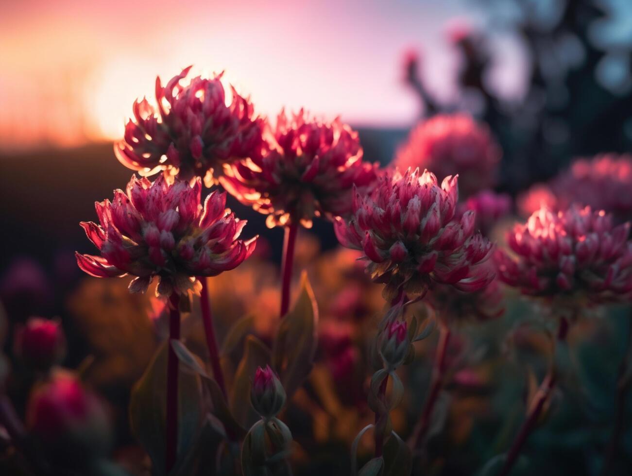 Spring Flower Natural Background Illustration photo
