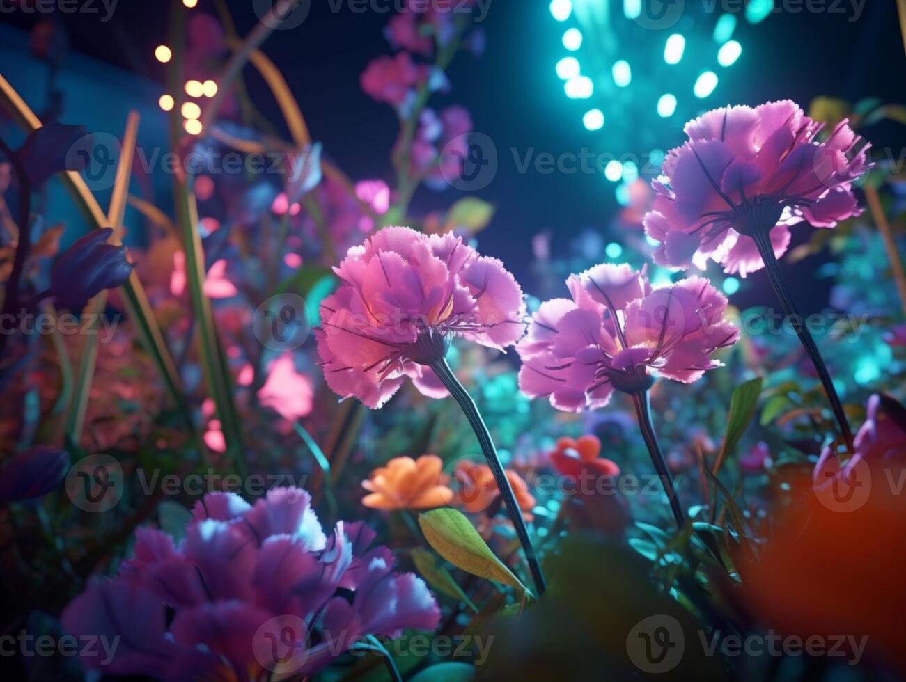 Spring Flower Natural Background Illustration photo