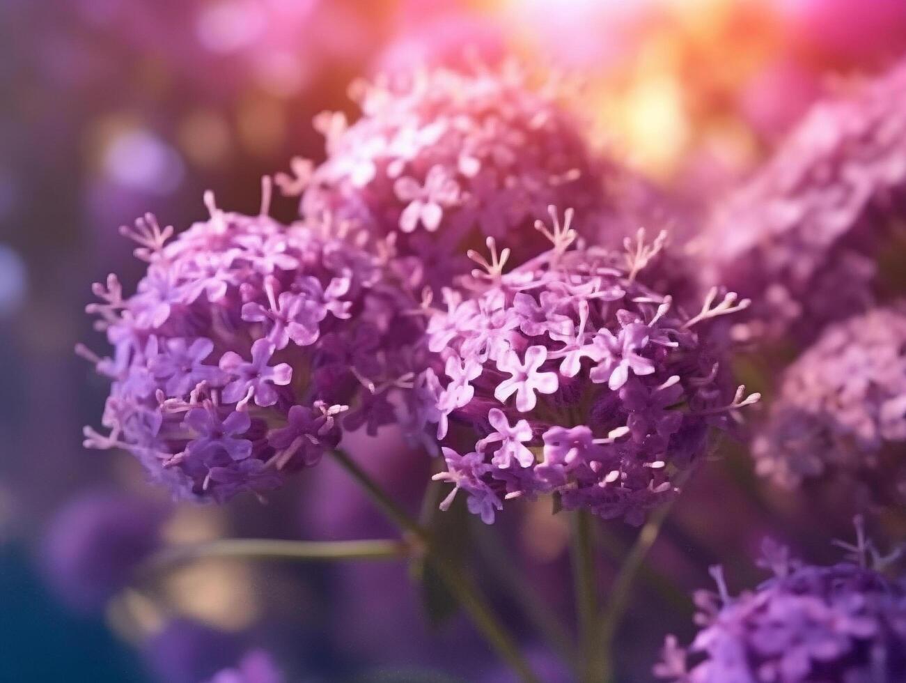 Lilac moist with the morning dew. . photo