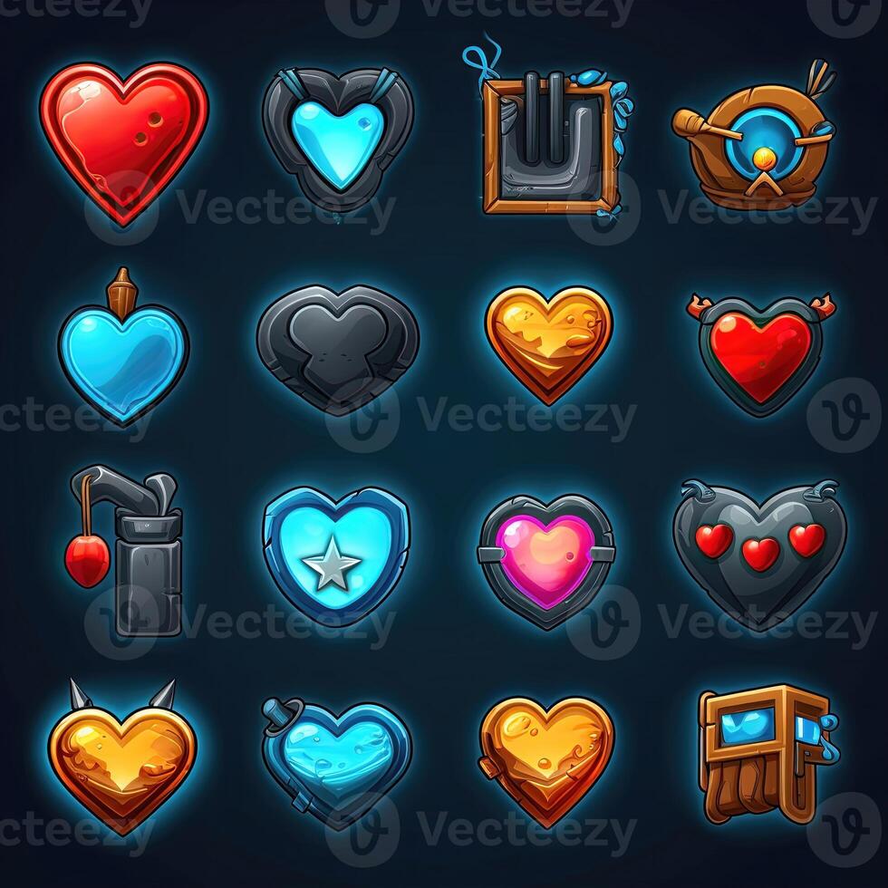 element heart game photo