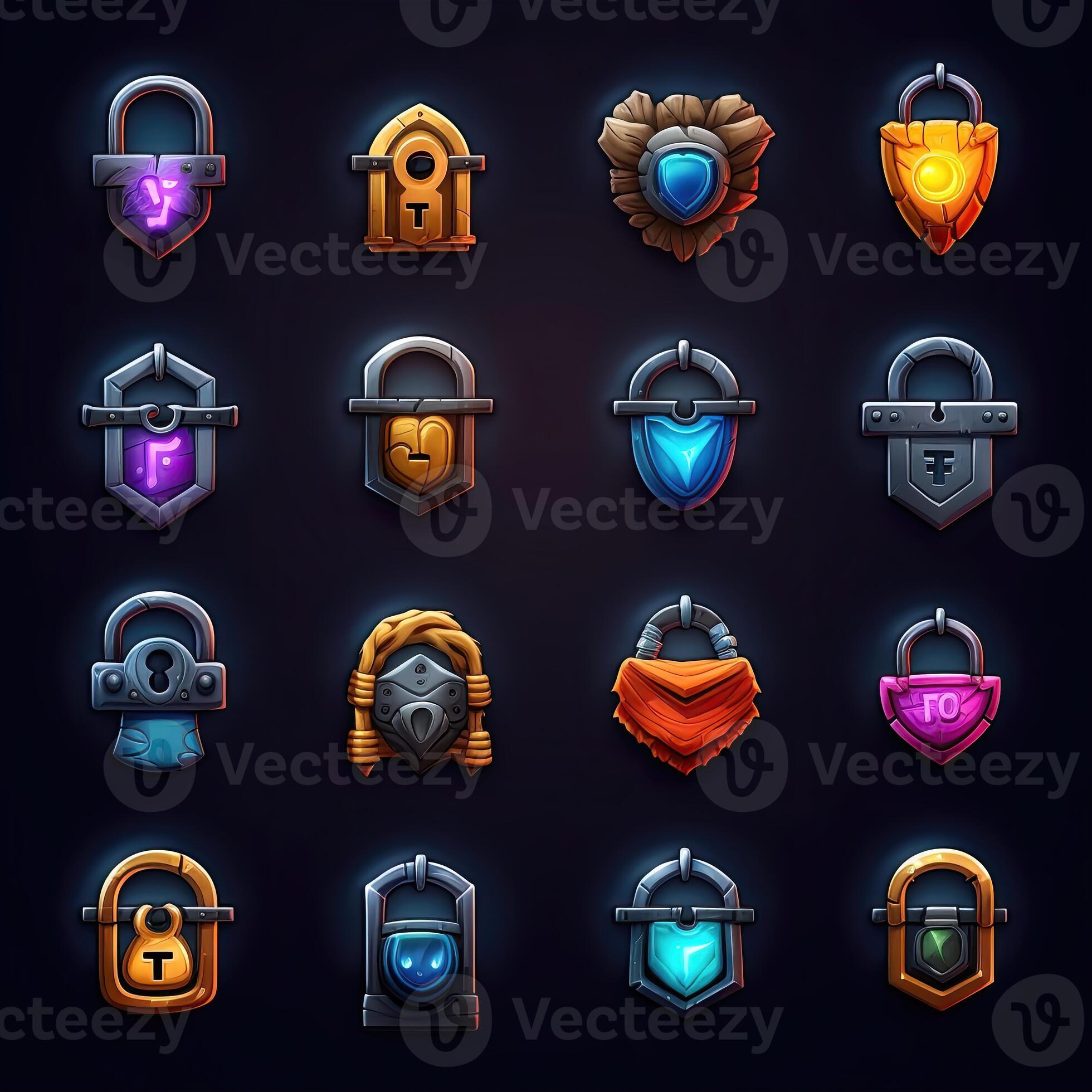 secret lock key game 23773891 Stock Photo at Vecteezy