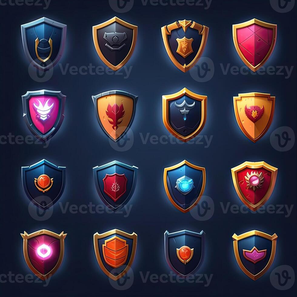 badge shield game photo