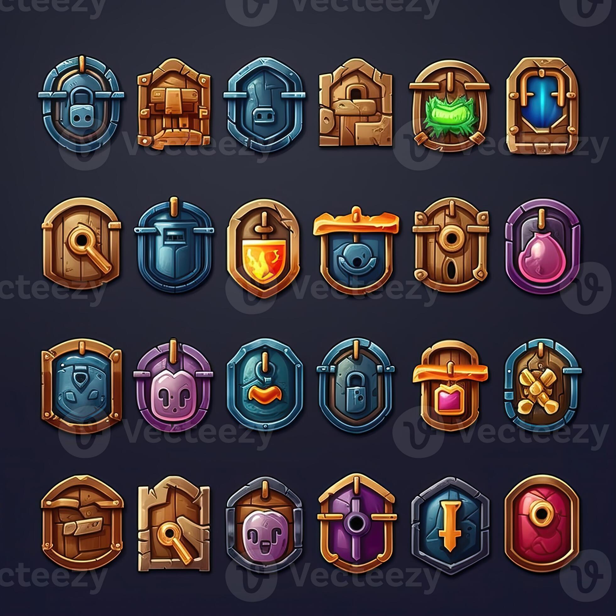 safety lock key game 23773945 Stock Photo at Vecteezy