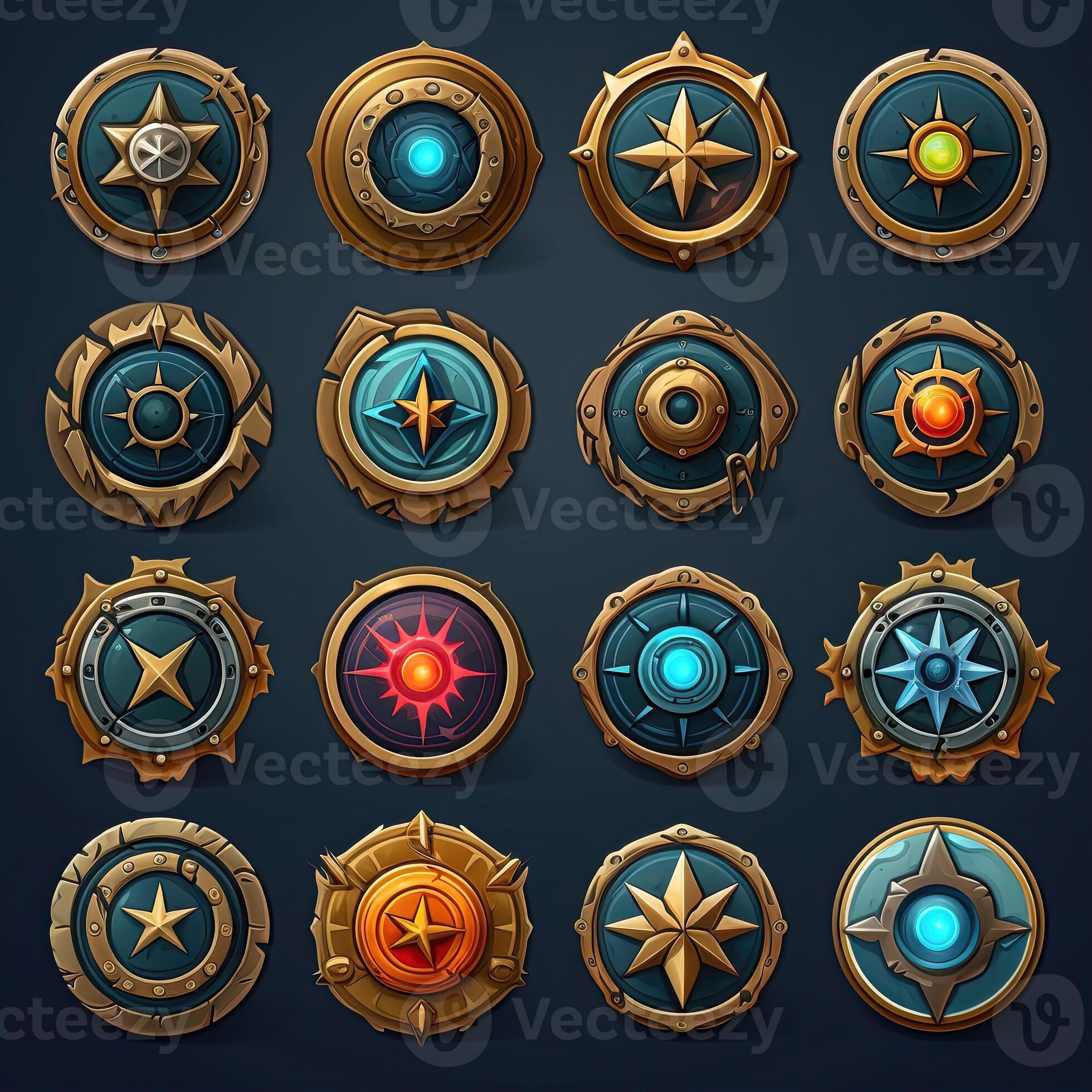 ui compass game 23773948 Stock Photo at Vecteezy