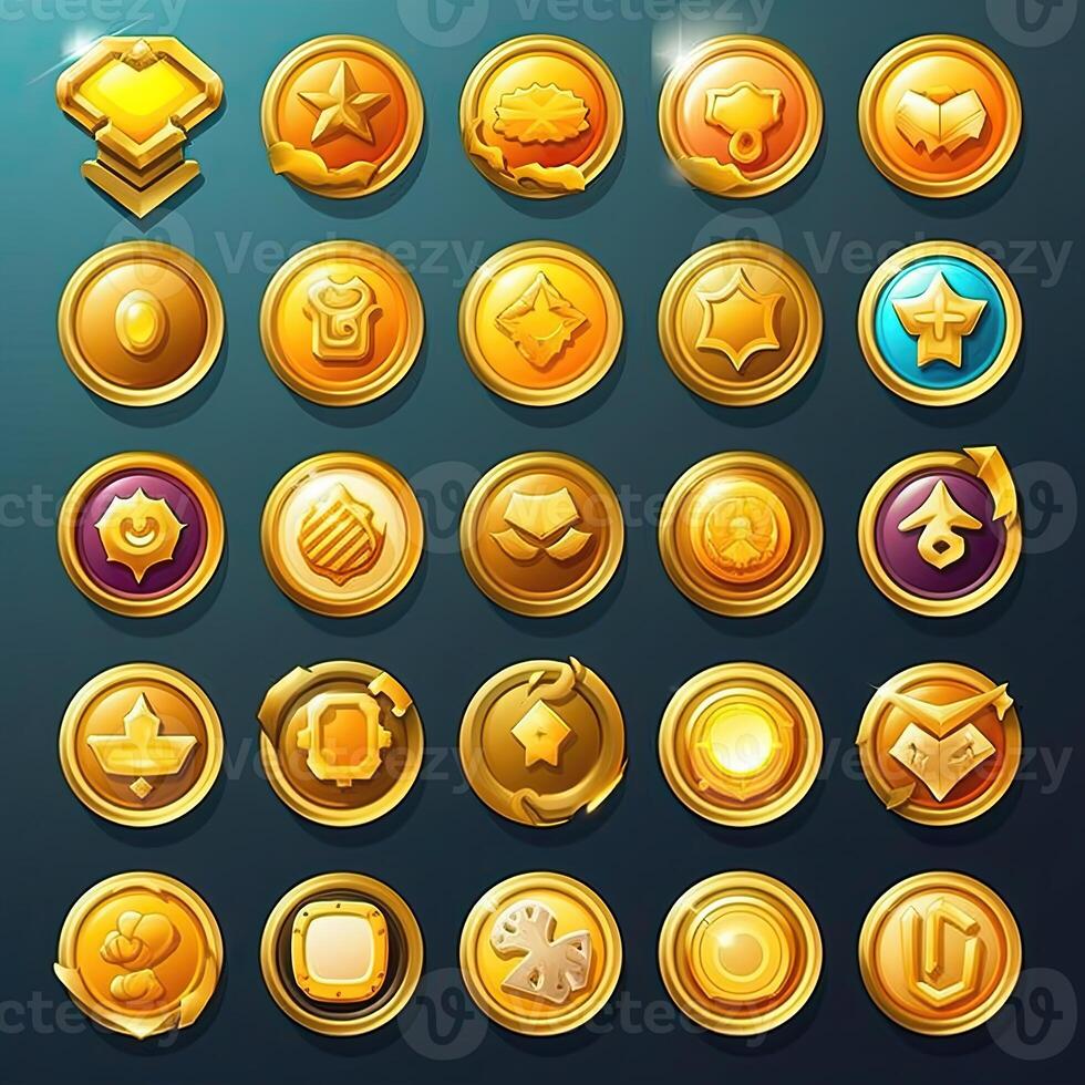 currency gold coin game photo