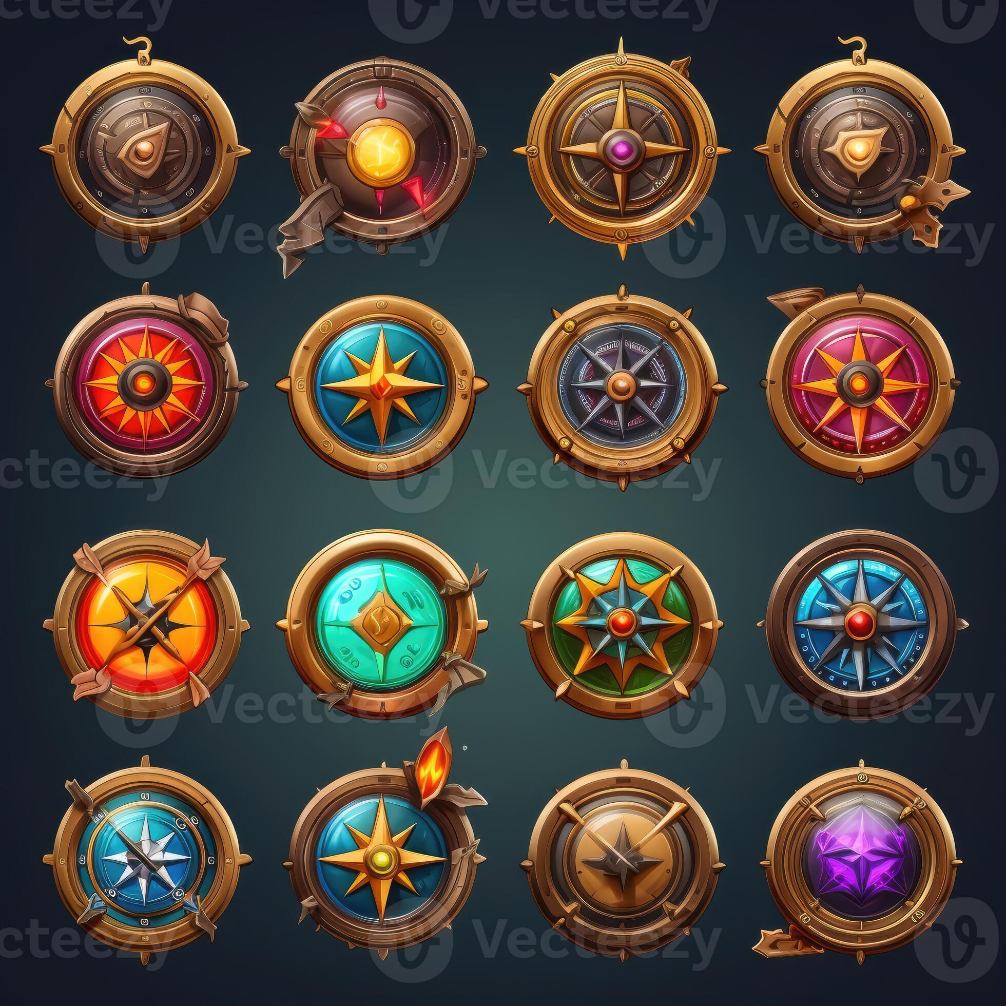 navigation compass game ai generated 23774080 Stock Photo at Vecteezy