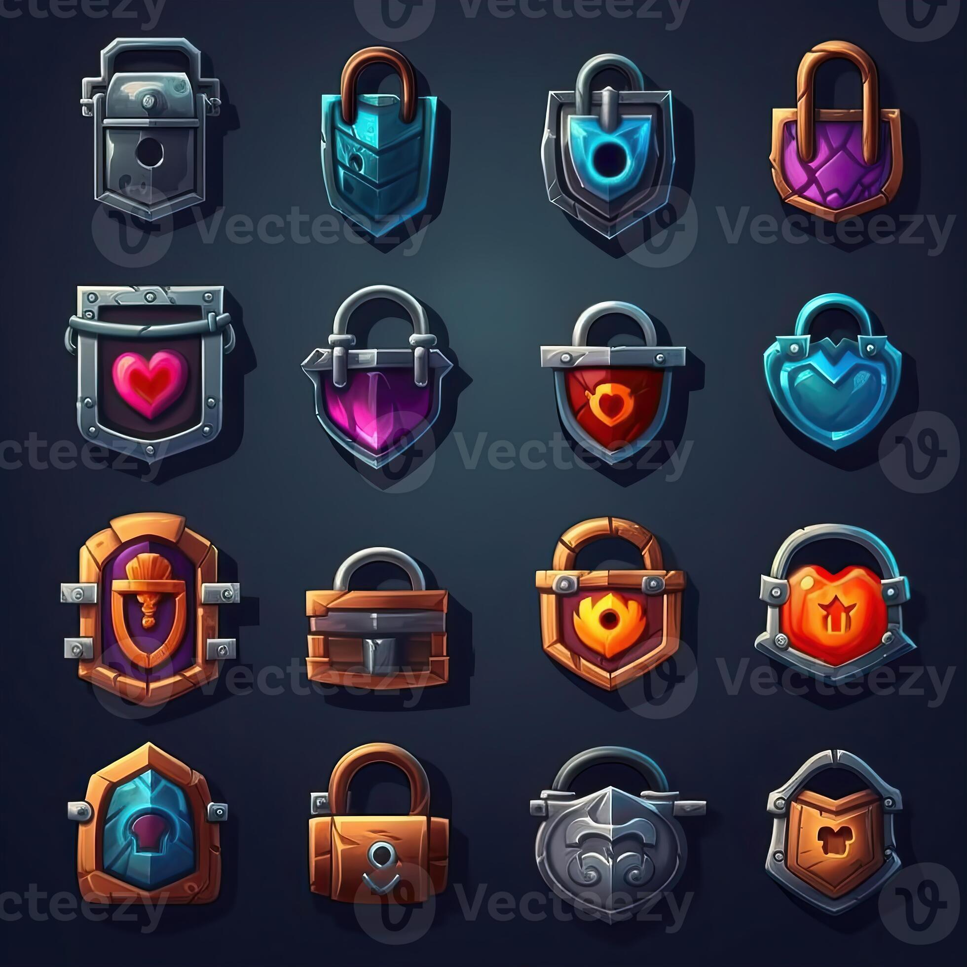 un lock key game 23774117 Stock Photo at Vecteezy