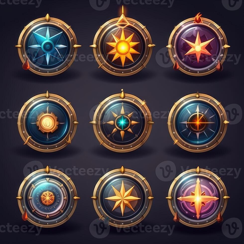 icon compass game photo