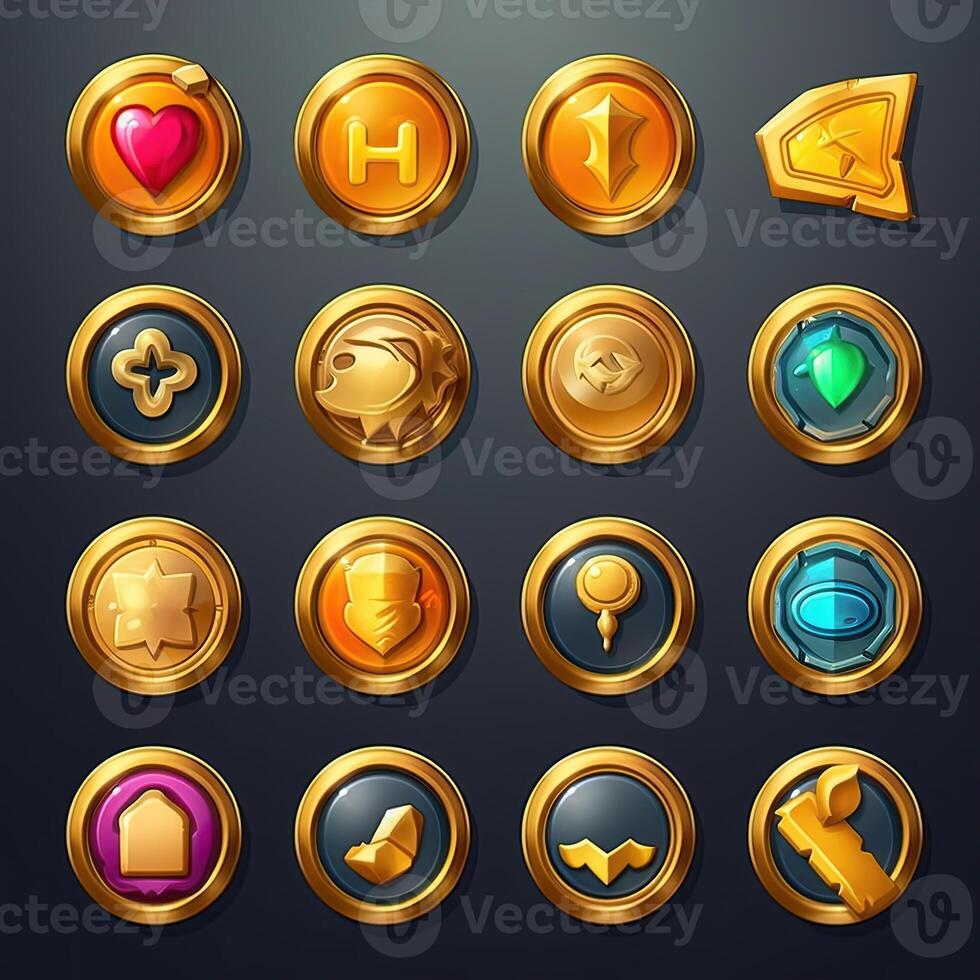 3d gold coin game photo