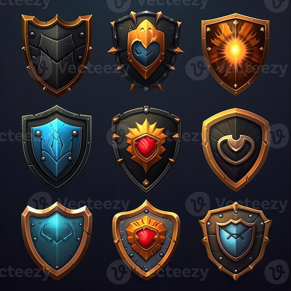 design shield game photo