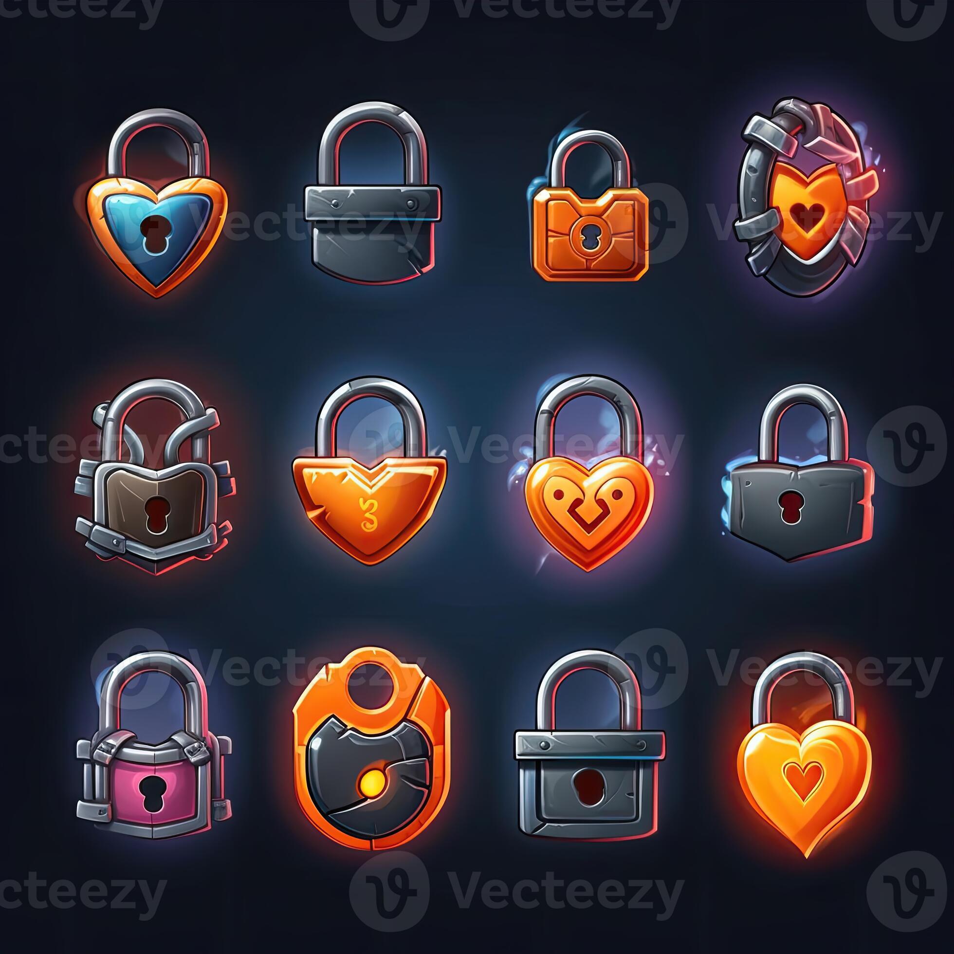 protection lock key game 23774169 Stock Photo at Vecteezy