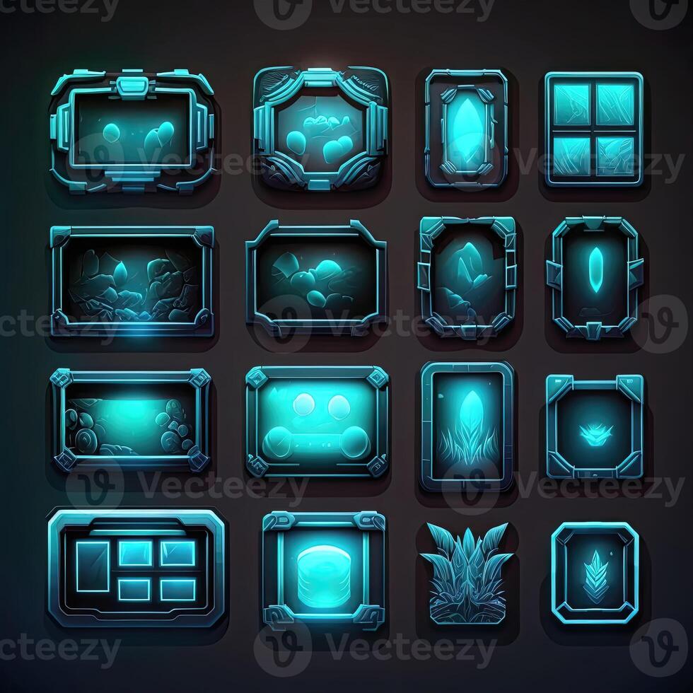 ui rectangle frame game photo