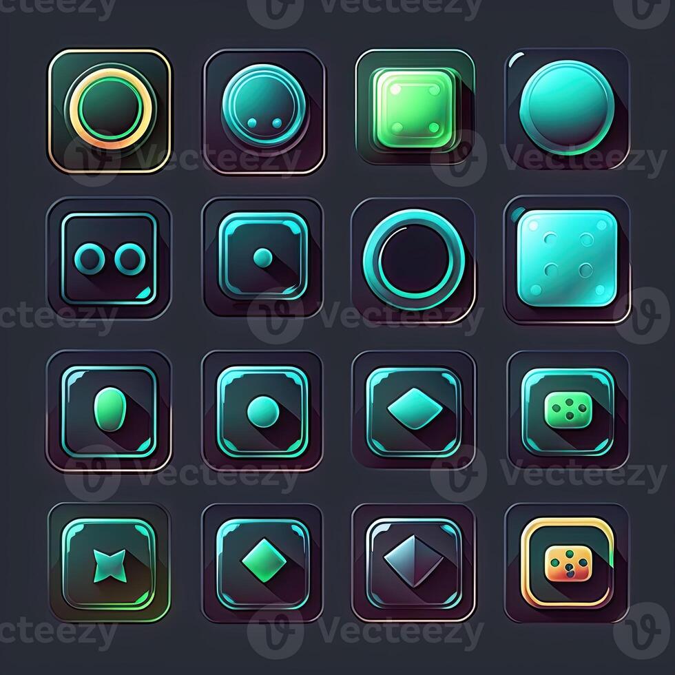 element square game button photo