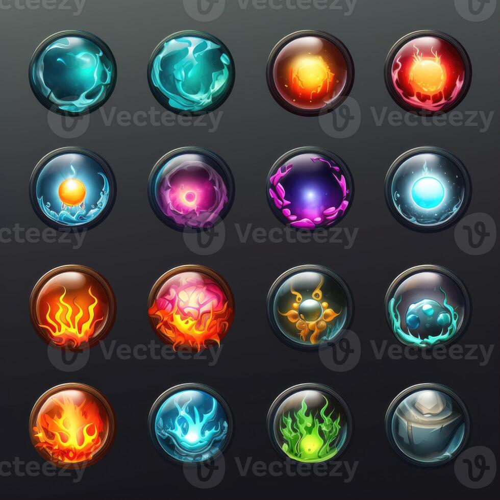 bright magic sphere game photo
