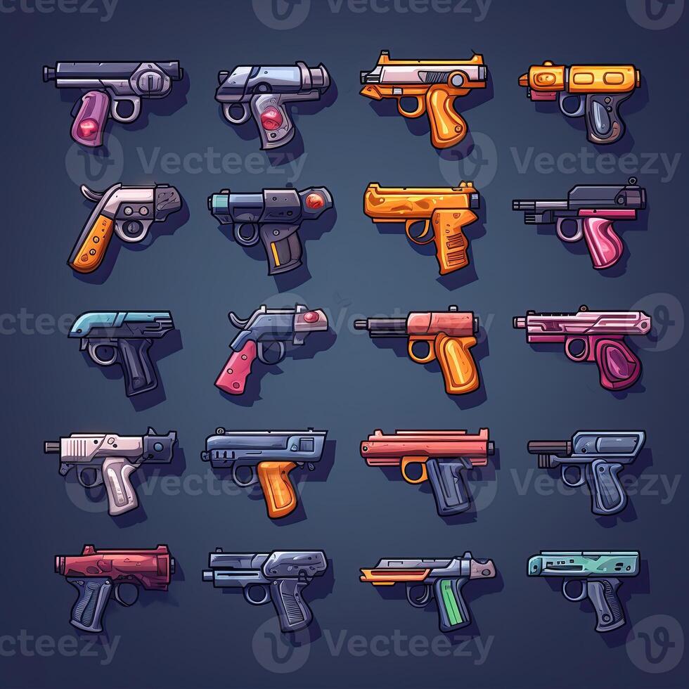 security pistol weapon game photo