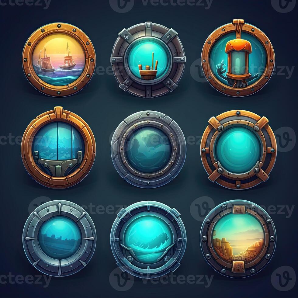 interior porthole window game photo