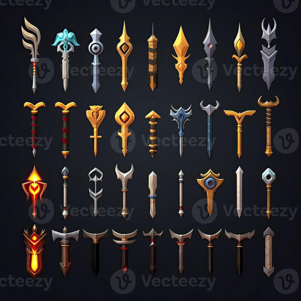 icon sword weapon game photo