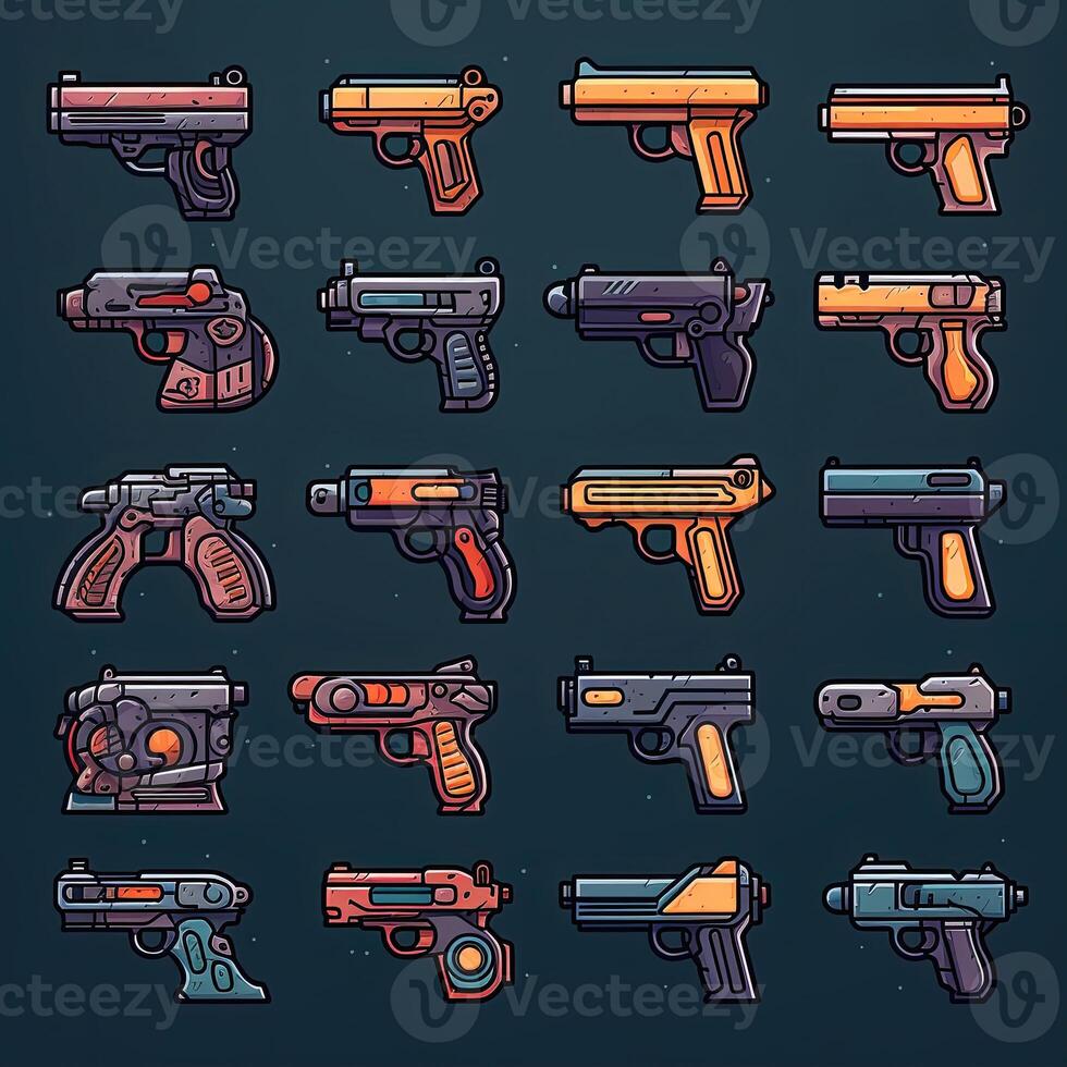 handgun pistol weapon game photo