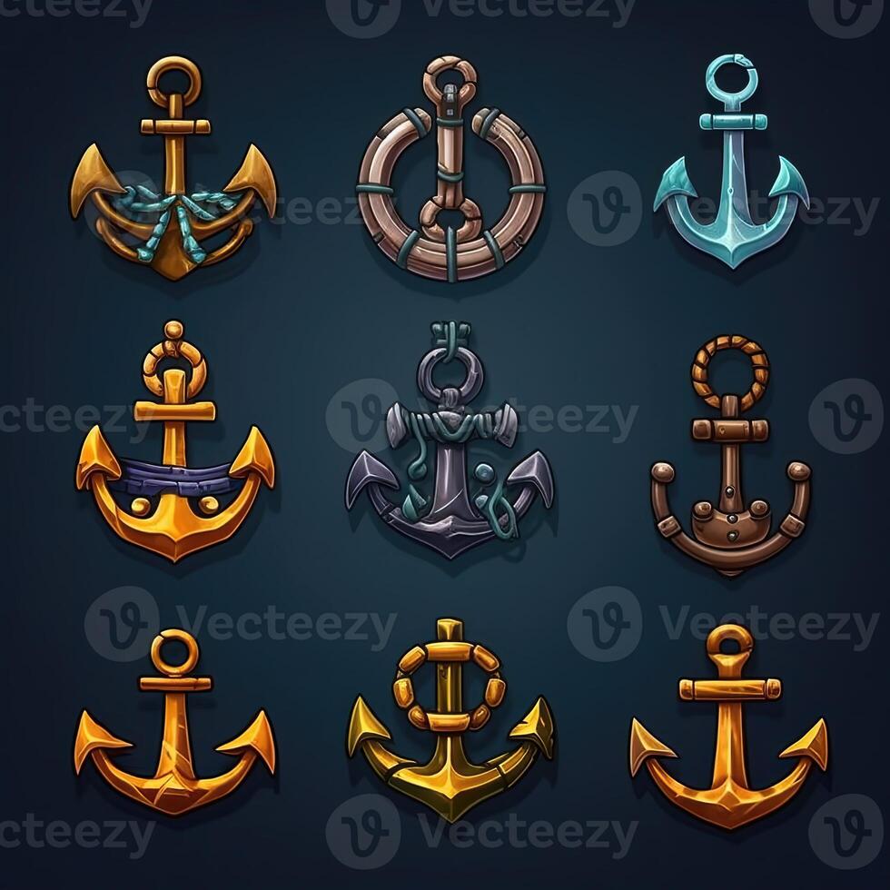 symbol anchor ship game photo