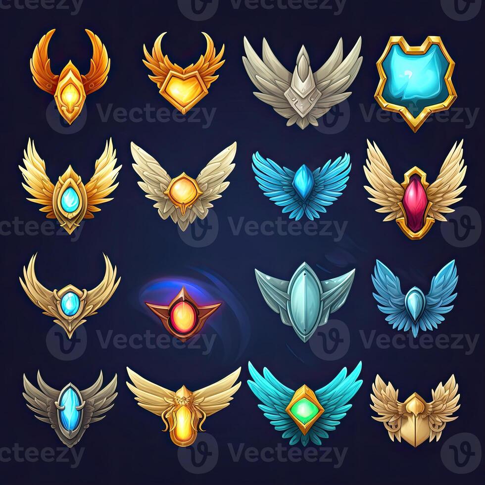 emblem wing eagle game photo