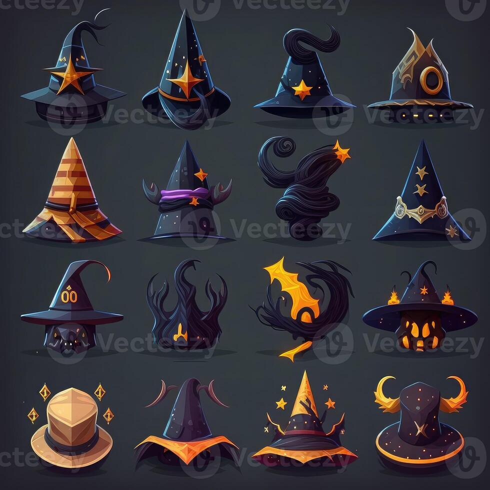 costume game wirard hat photo