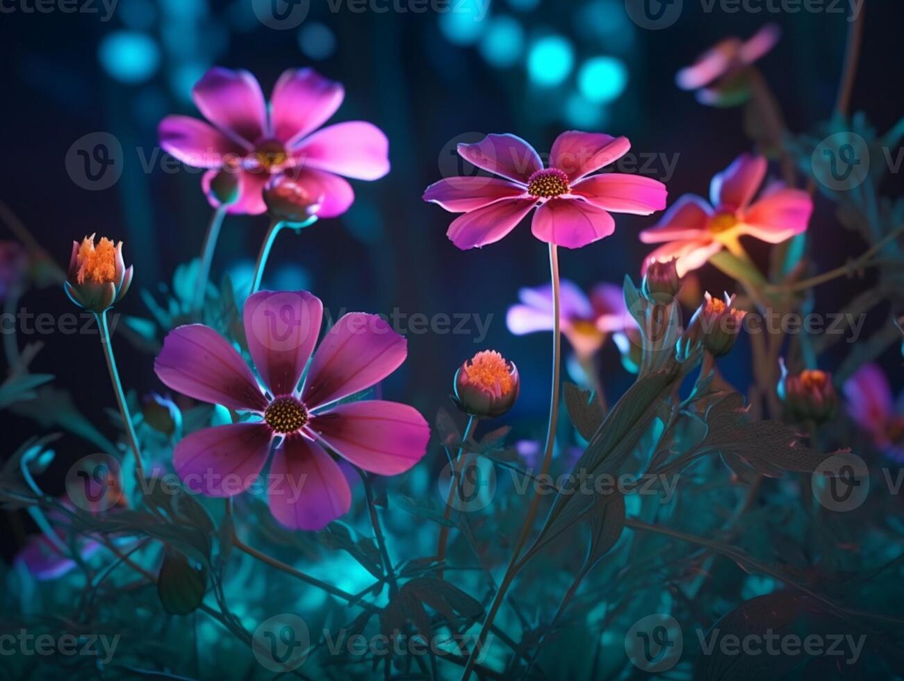 Spring Flower Natural Background Illustration photo