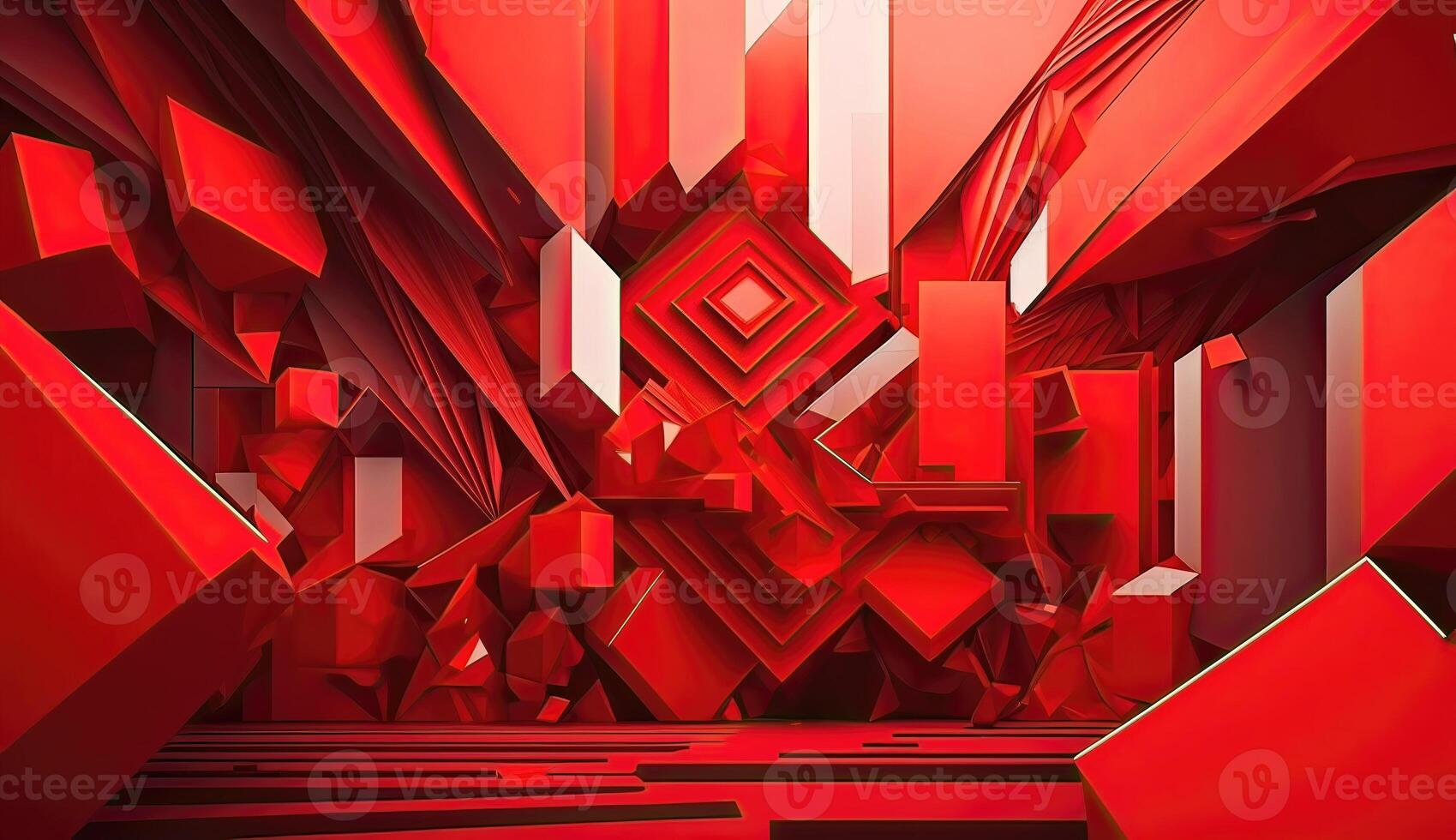 red technology space photo
