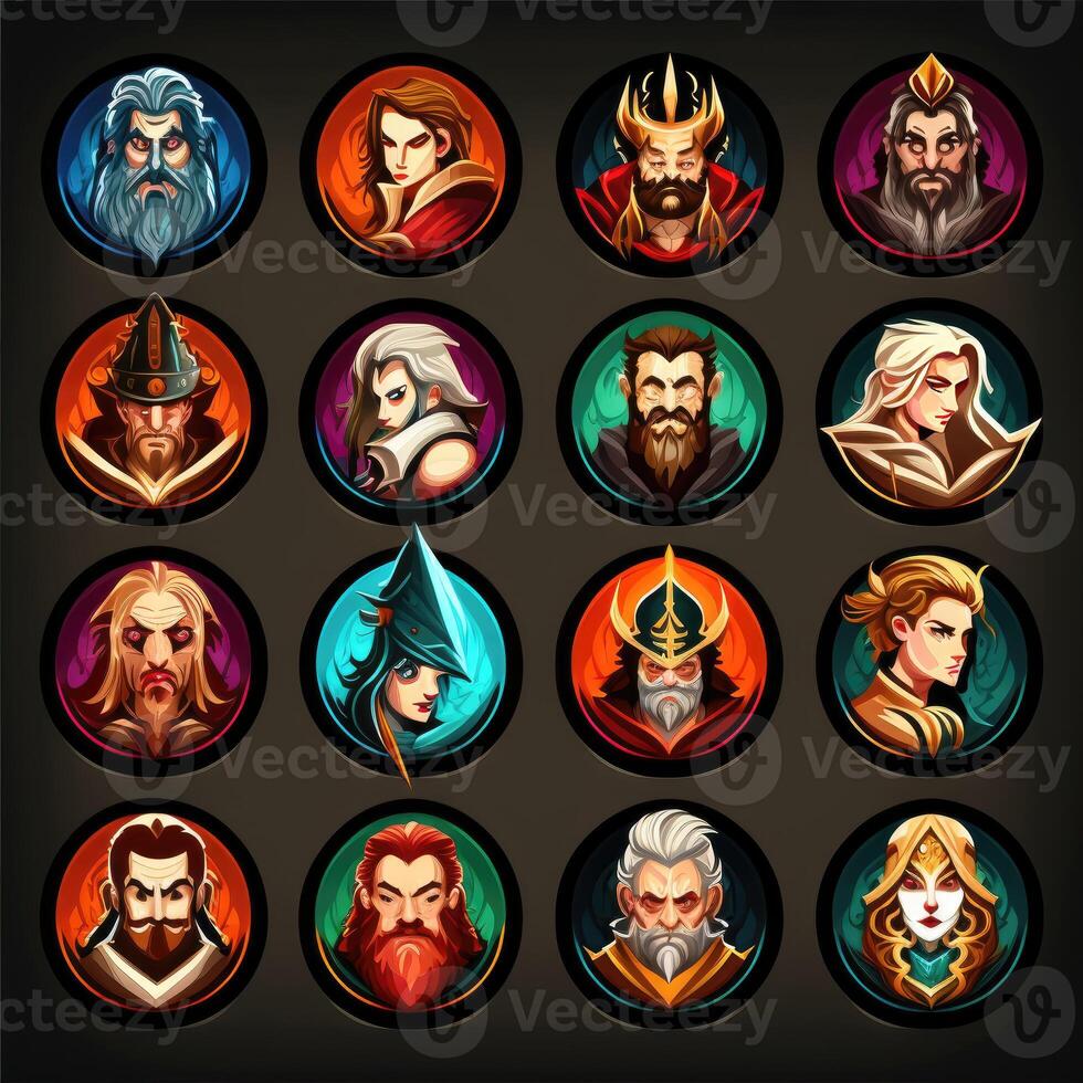 game fantasy character avatar photo