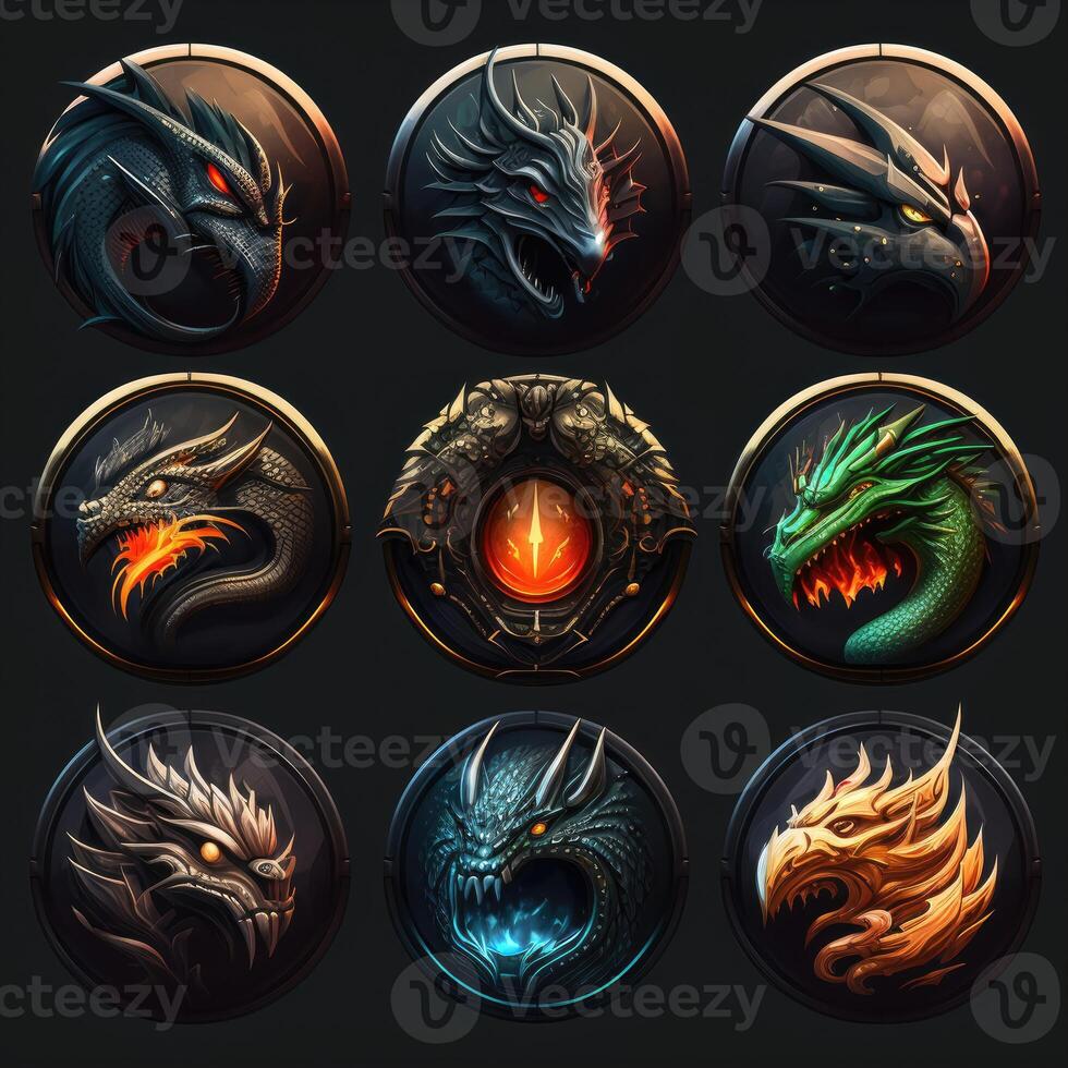 legend dragon character avatar photo